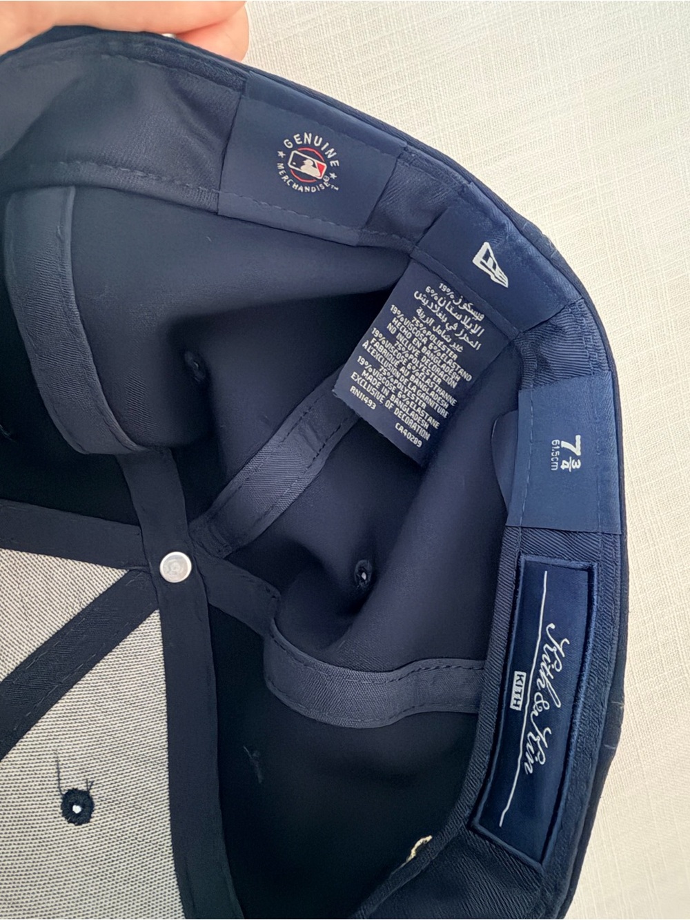 Kith & New Era New York Yankees 59FIFTY Lo Profile Fitted Cap  Size 7 3/4 - Picture 7 of 7